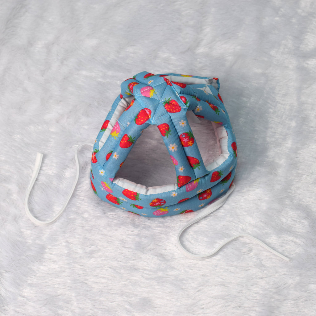 Baby Safety Helmet – Head Protector (Strawberry Print) | Nushio