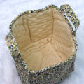Handmade Quilted Fabric Storage Basket - Main Product Image - Nushio
