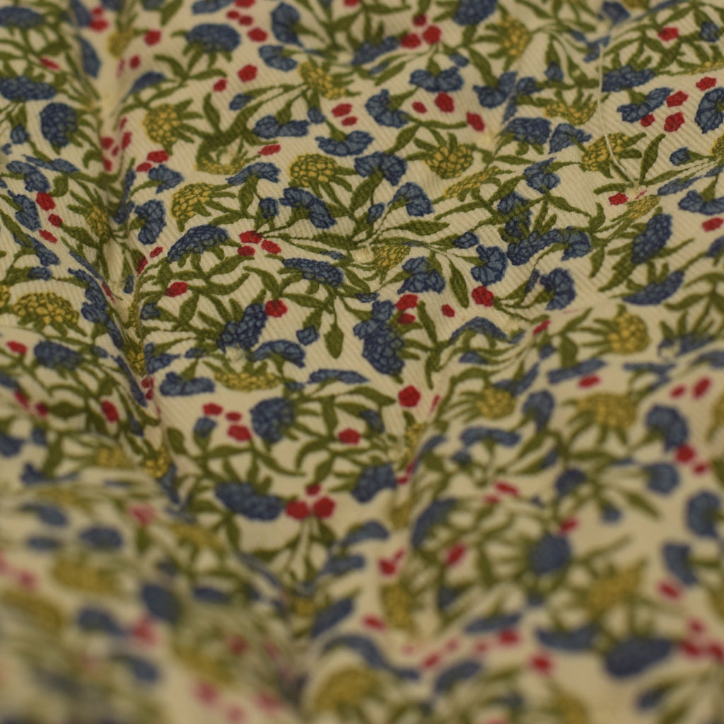 Handmade Quilted Fabric Storage Basket - View 2 - Nushio