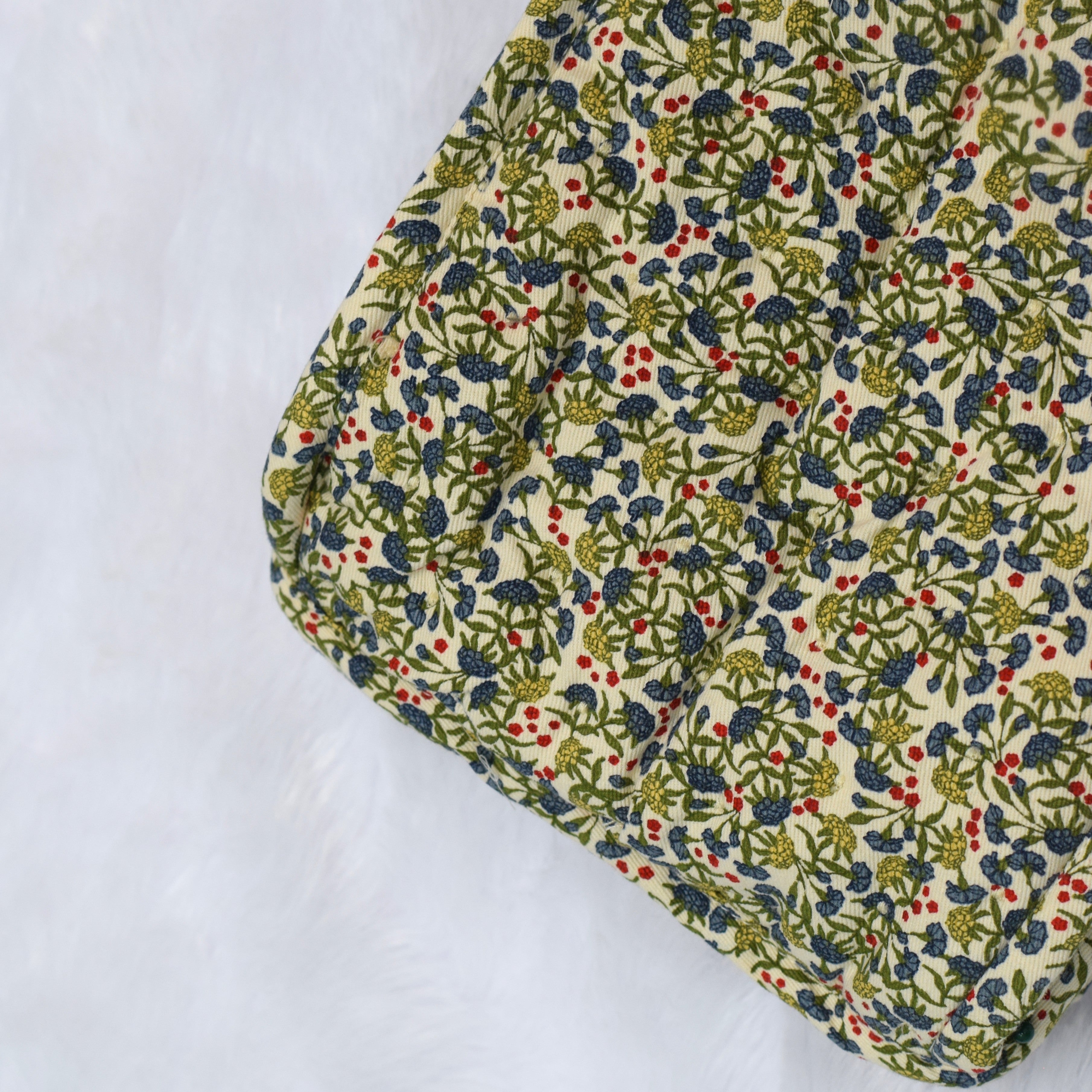 Handmade Quilted Fabric Storage Basket