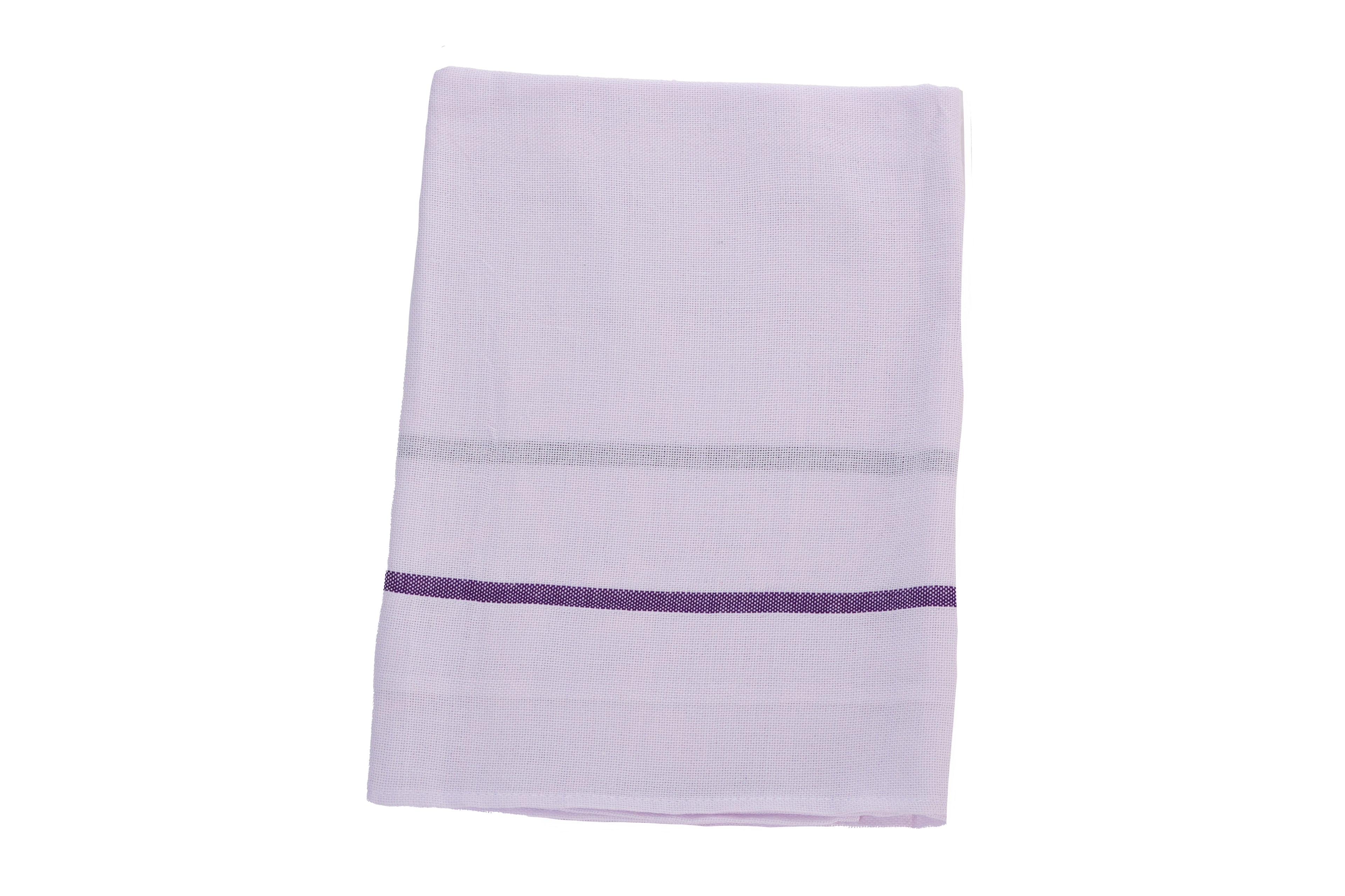 Premium Cotton Thorthu Towel Set – Pack of 5 |  Traditional Kerala Bath Towel with Color Borders - View 2 - Cotton - Nushio