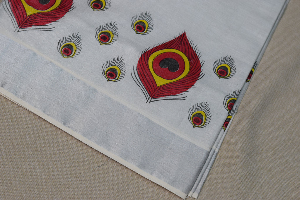 Kerala Kasavu Set Saree