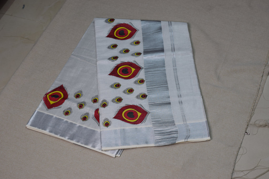 Kerala Kasavu Set Saree