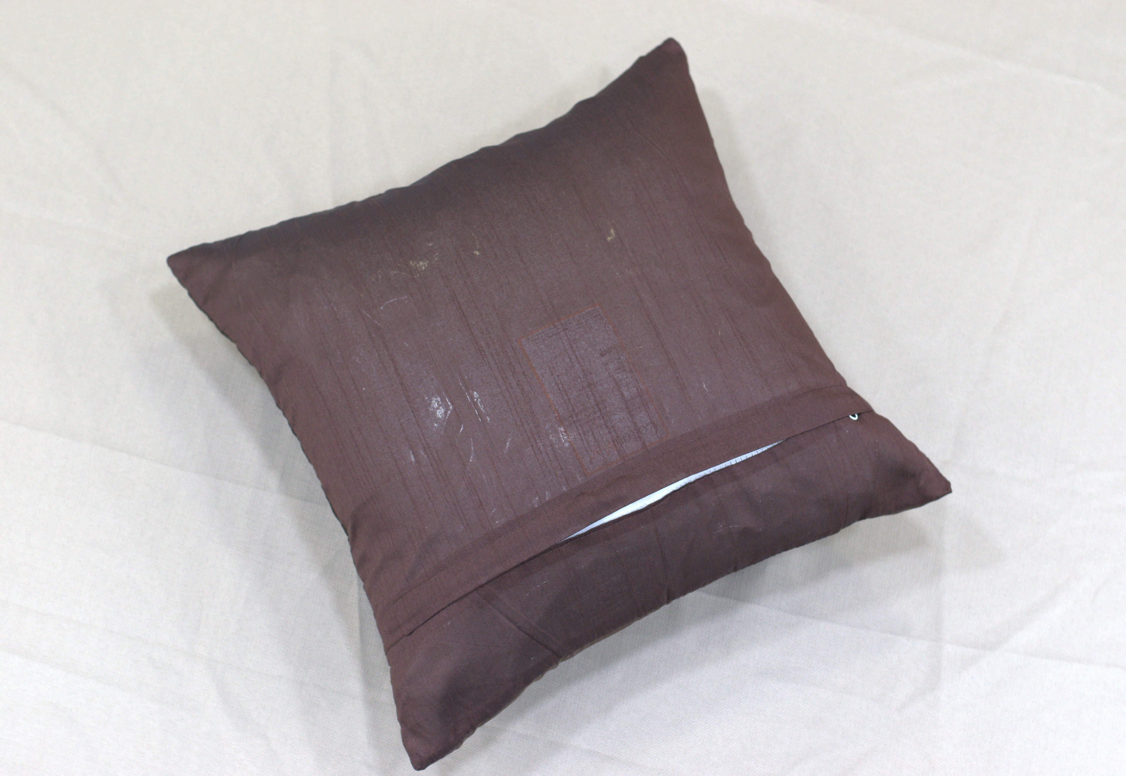 Bird Embroidered Cushion Covers – Set of 5 | 16x16 Inches | Nushio