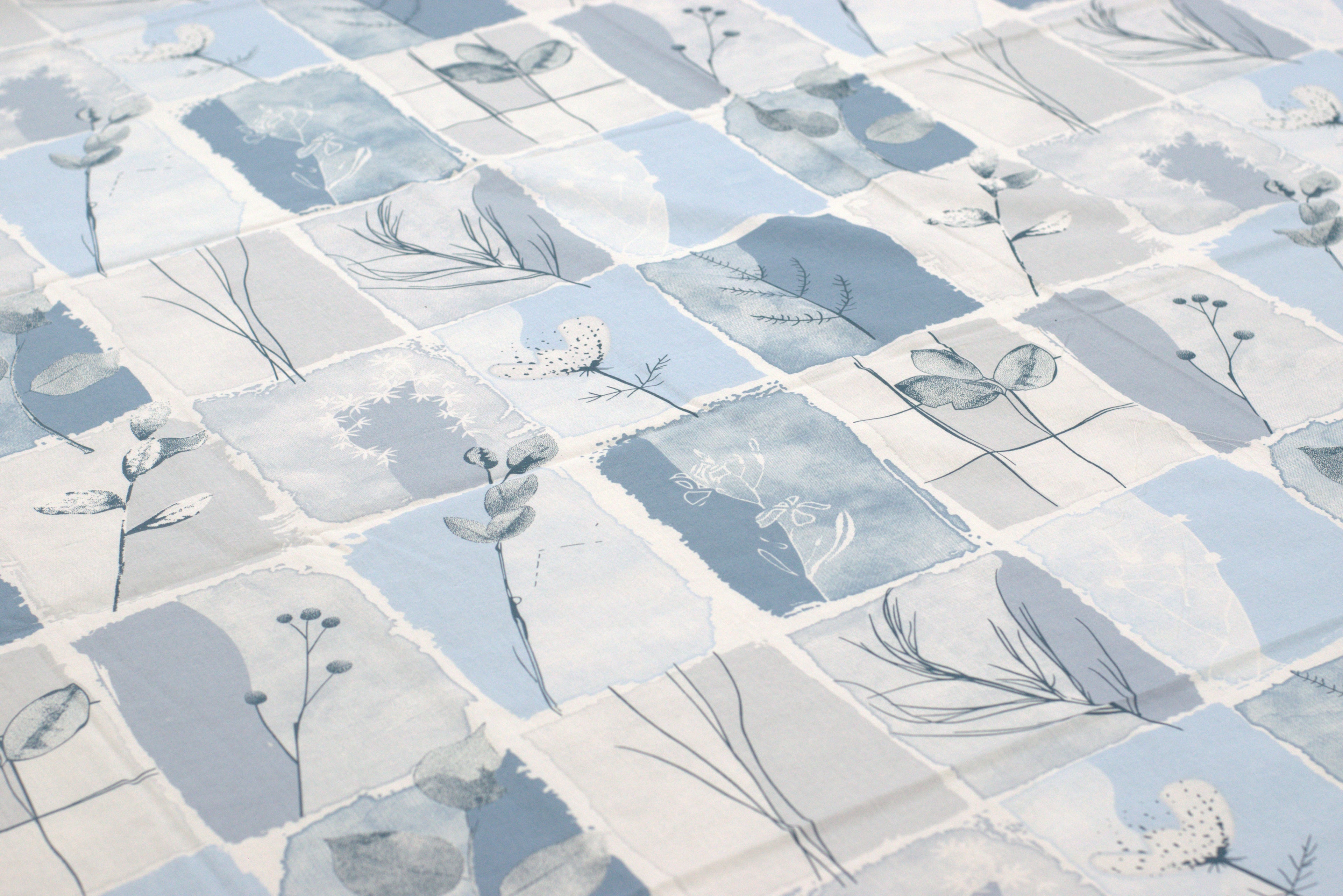 Botanical Serenity Queen Cotton Bed Sheet Set - View 3 - Cotton - Nushio