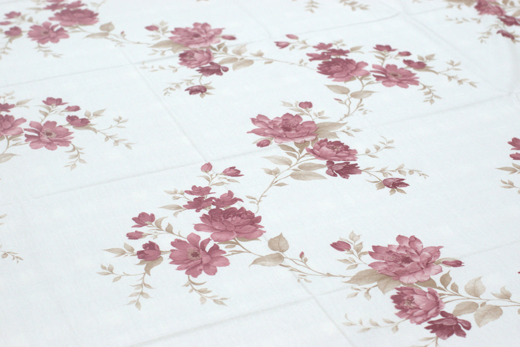Floral Queen Size Bed Sheet Set