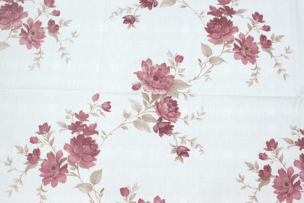 Floral Queen Size Bed Sheet Set - View 3 - Floral - Nushio