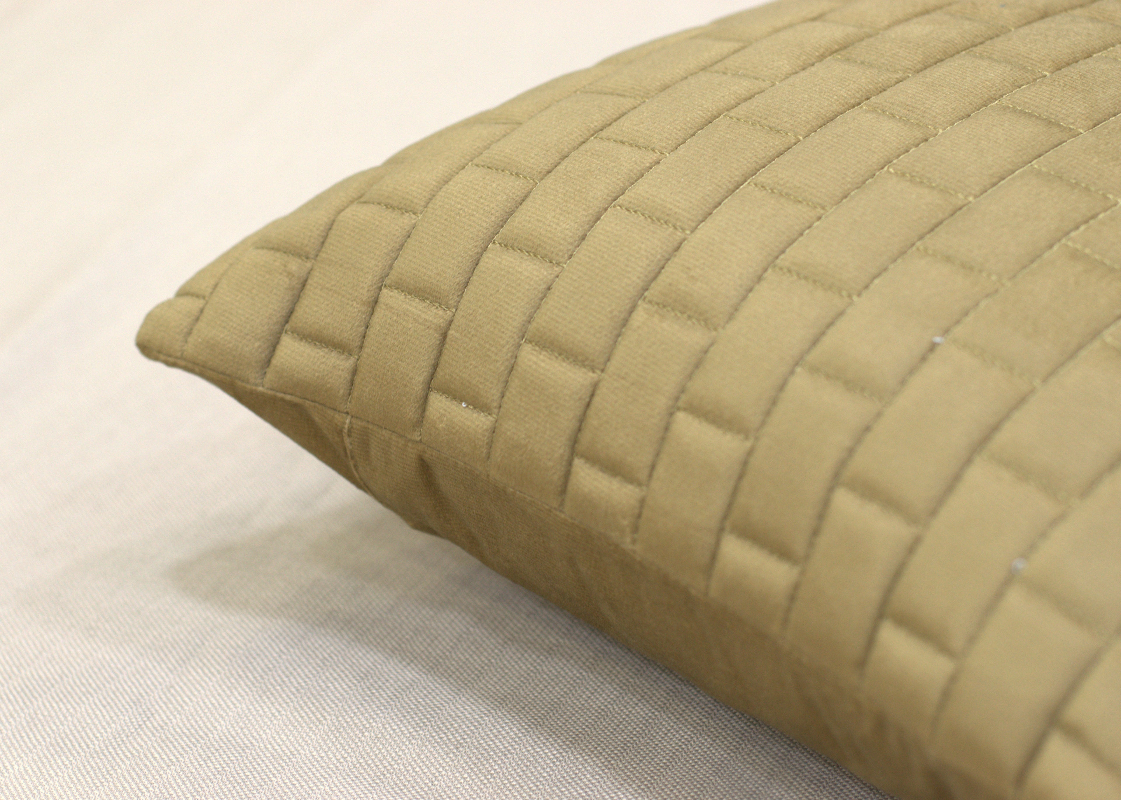 Beige Textured Cushion Covers – Set of 5 | 16x16 Inches | Nushio