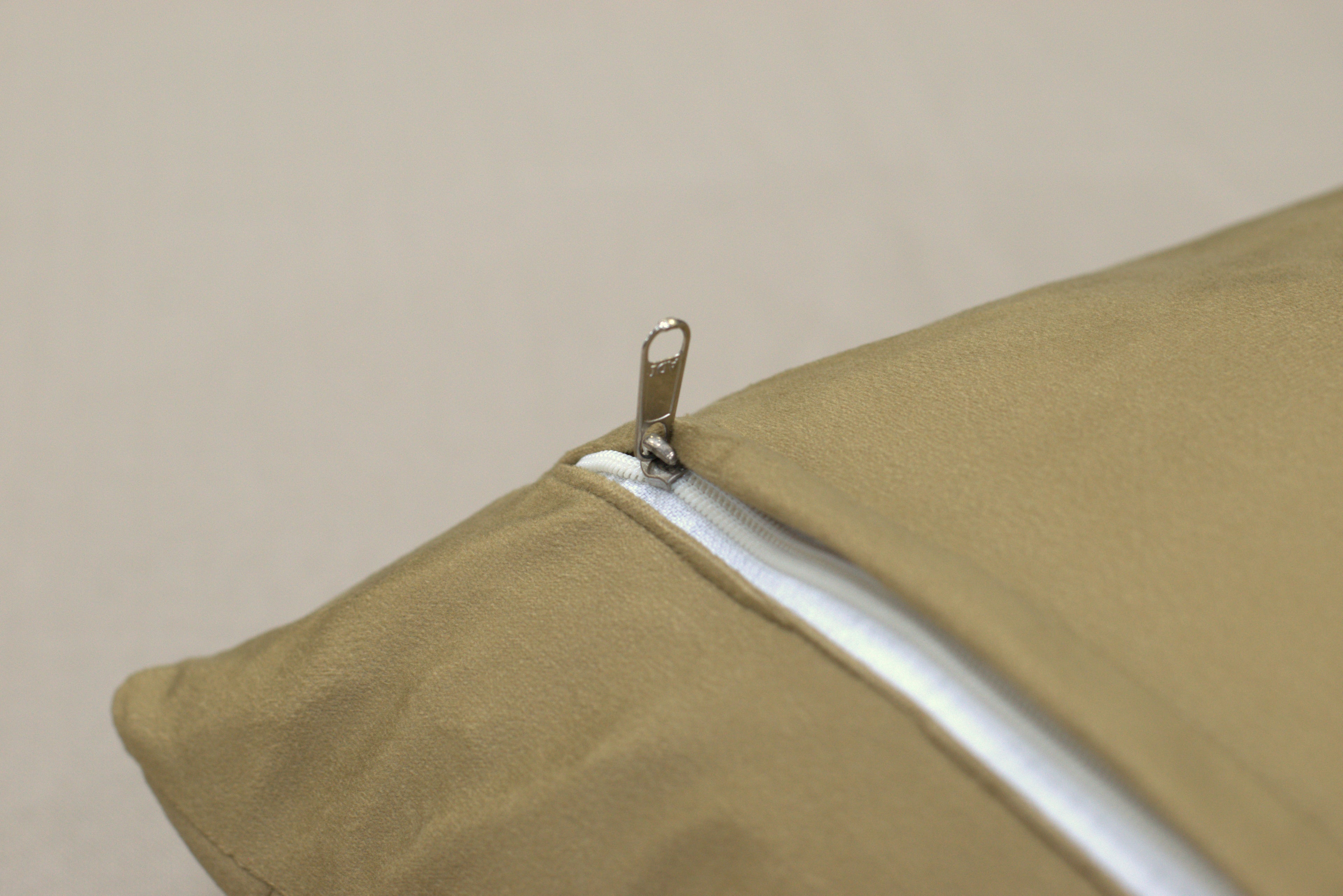 Beige Textured Cushion Cover Set (16x16 Inch) - Set of 5 - View 3 - Nushio