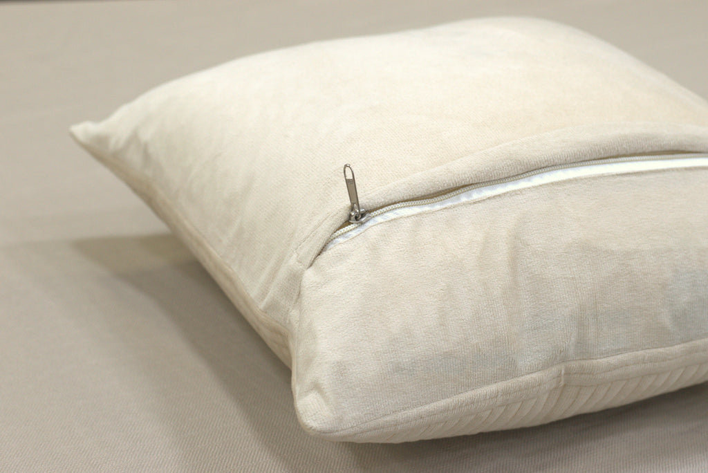 Swan Embossed Cushion Cover Set - 16x16 Inches - Set of 5