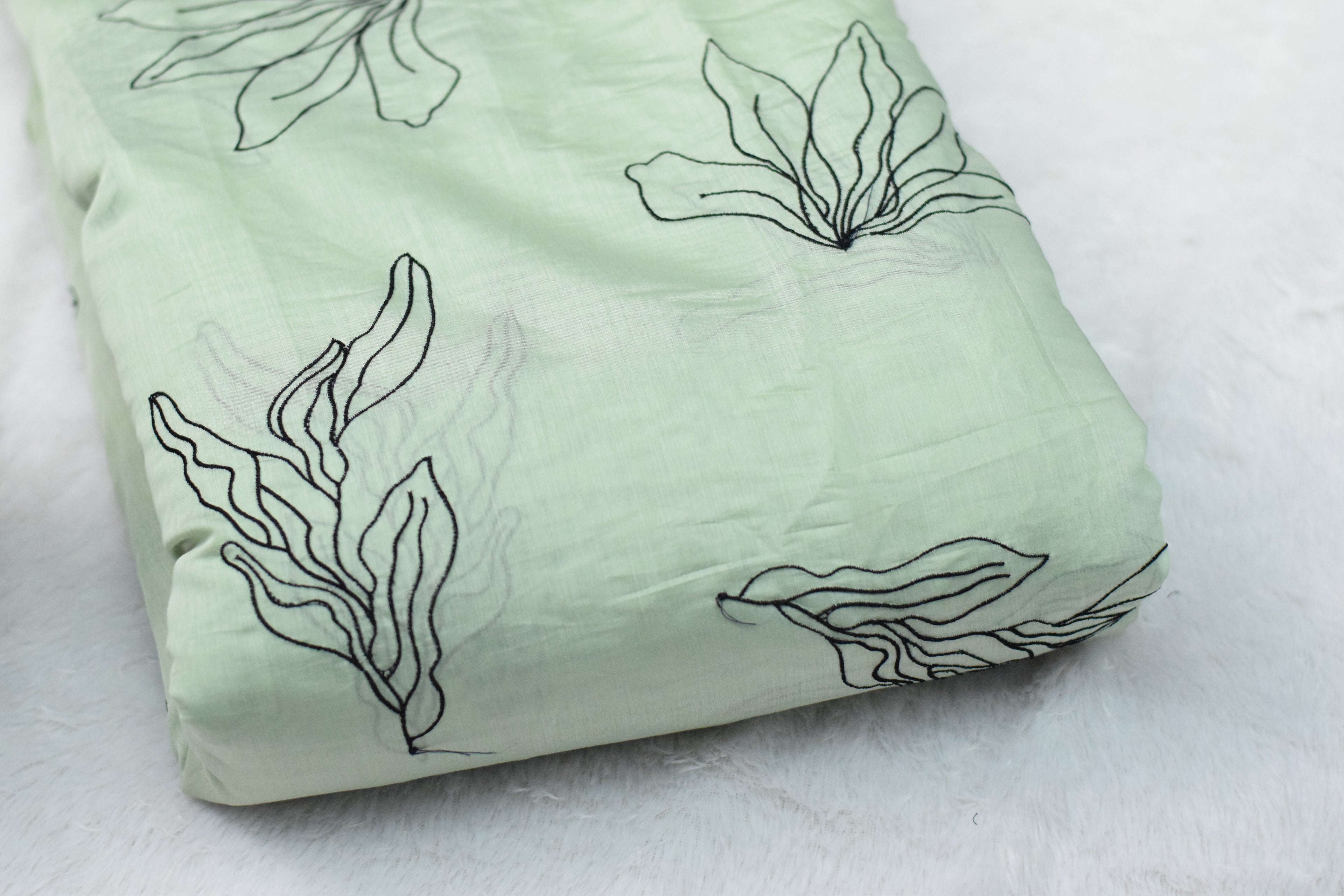 Premium Mul Chanderi Fabric – 44 Inch Width | Lightweight & Elegant Dress Material