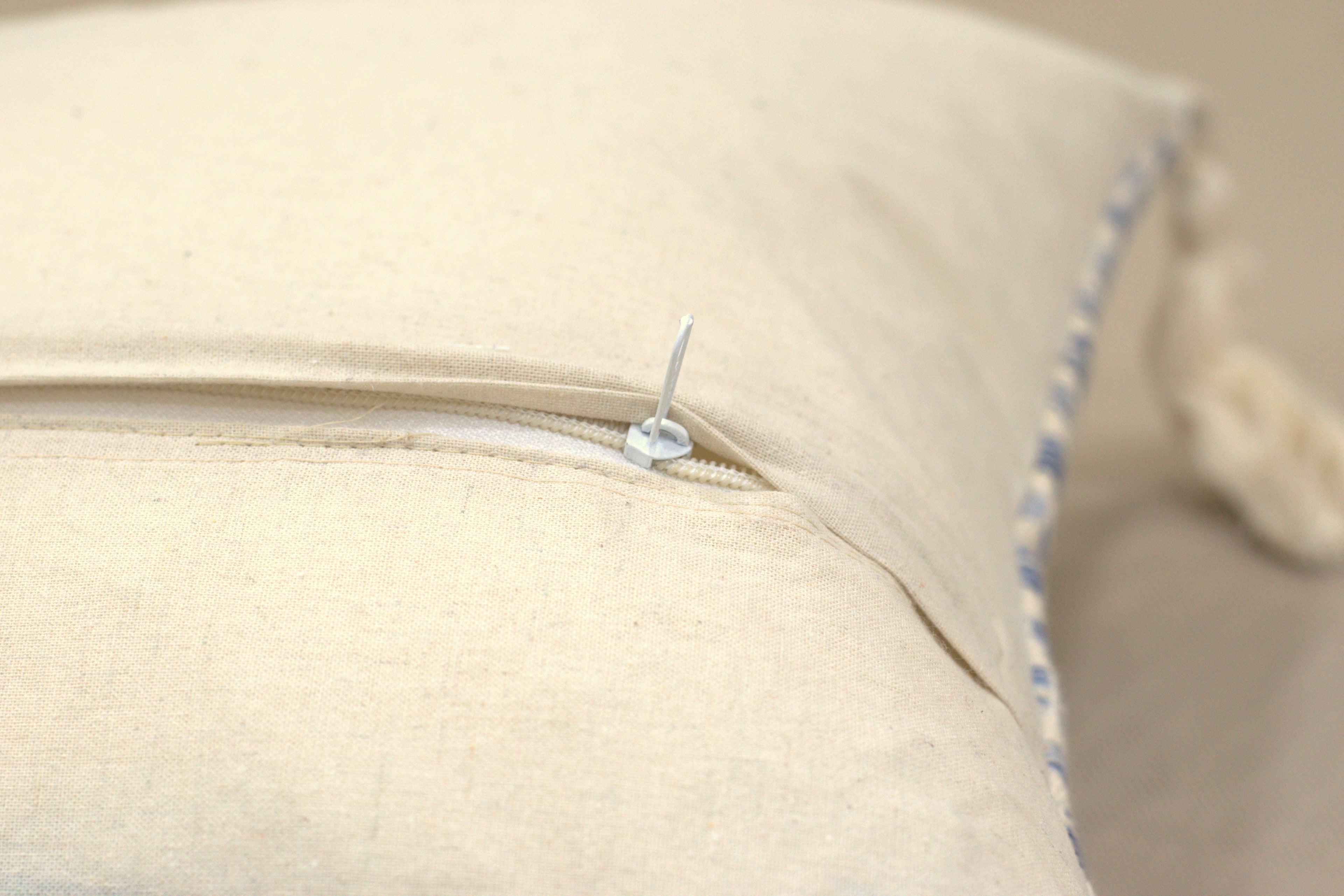 Blue & Beige Striped Cushion Covers – Set of 5 | 16x16 Inches | Nushio