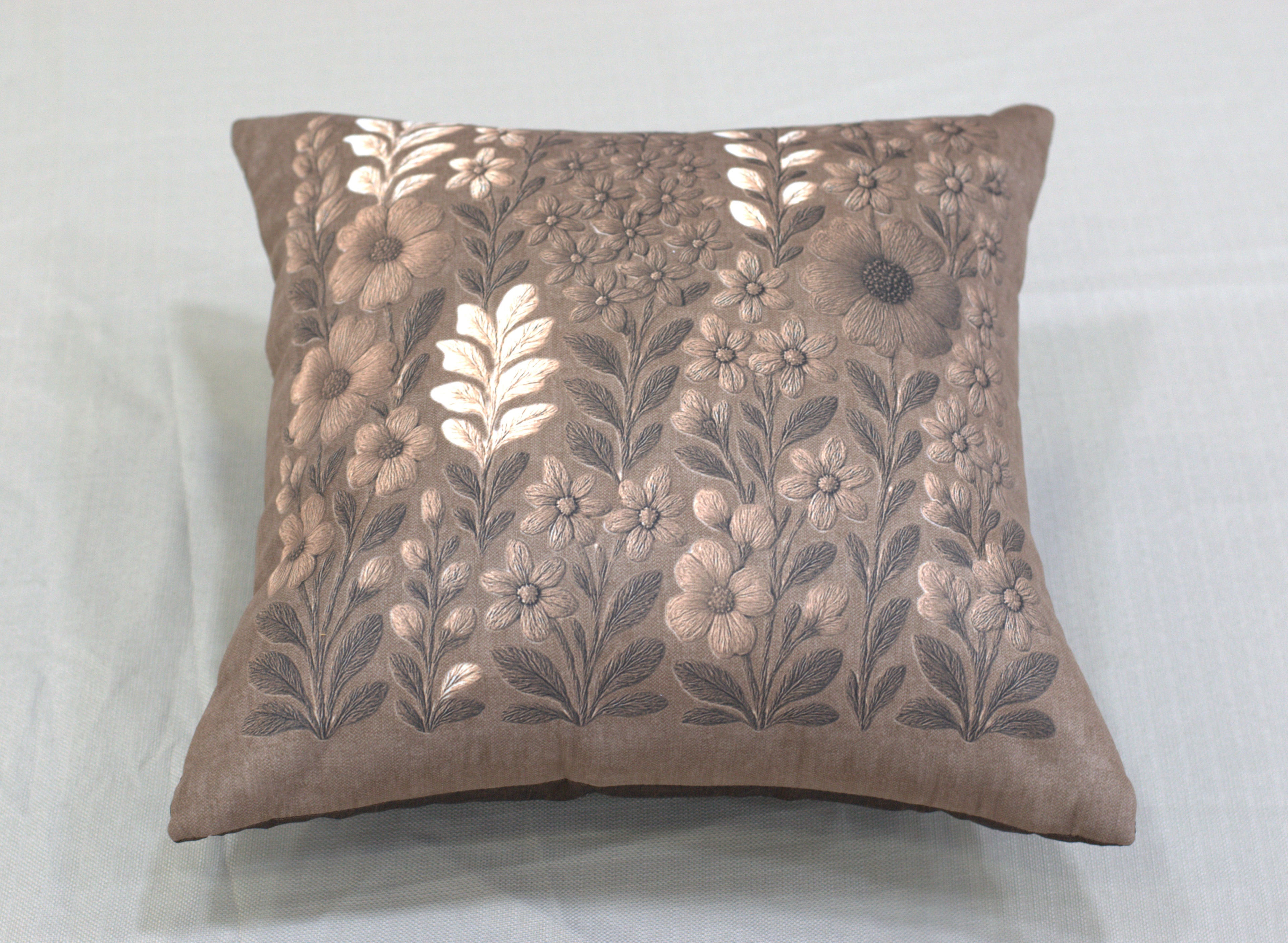 Floral Printed Cushion Cover Set - View 3 - Floral Printed - Nushio