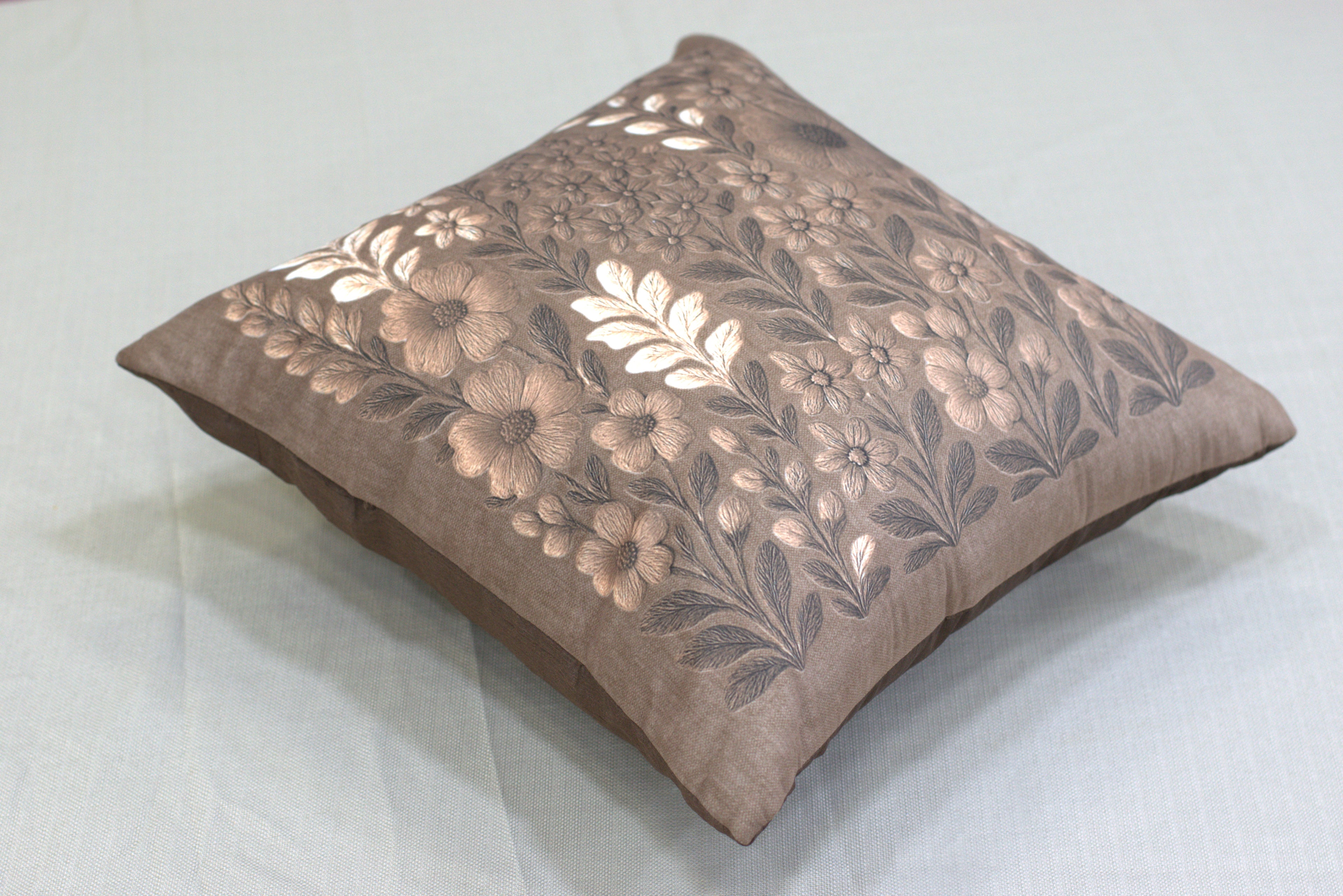Floral Printed Cushion Cover Set - View 2 - Floral Printed - Nushio