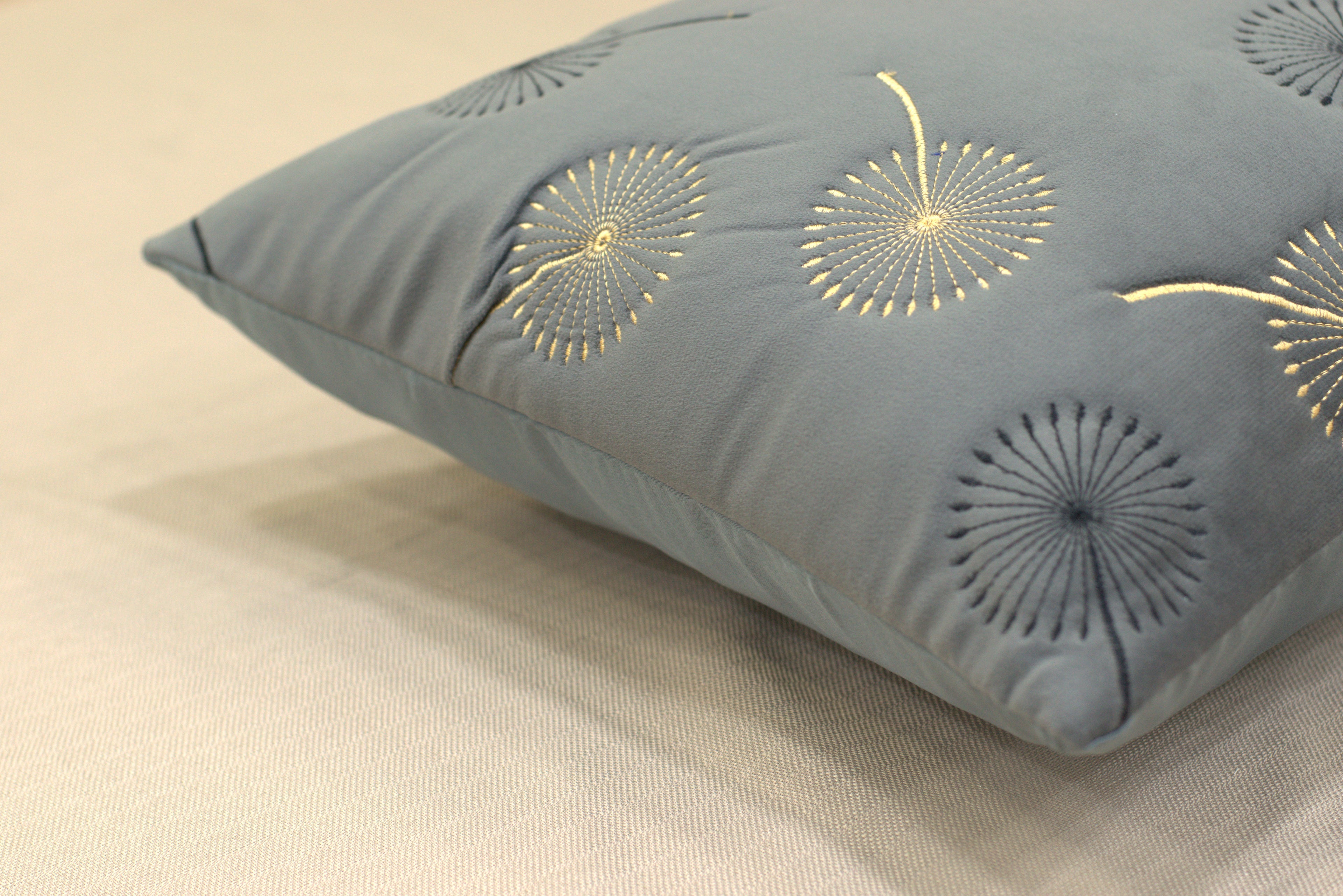 Set of 5 Elegant 16x16 Inch Cushion Covers with Modern Dandelion Print – Soft &Stylish Home Décor