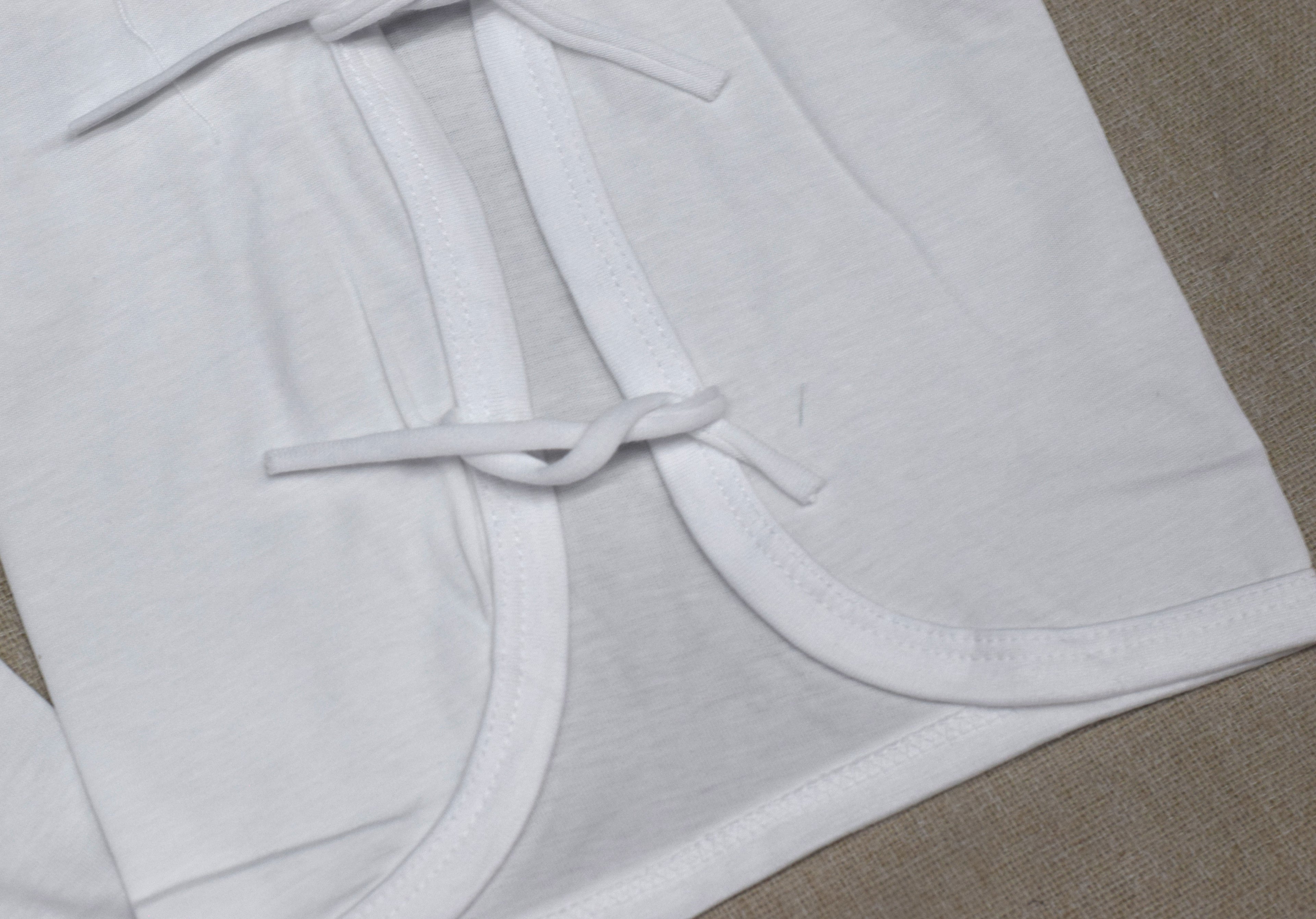 Kettuduppu Baby Vest Set (Pack of 5) – Soft Cotton Newborn Tie-Up Sleeveless