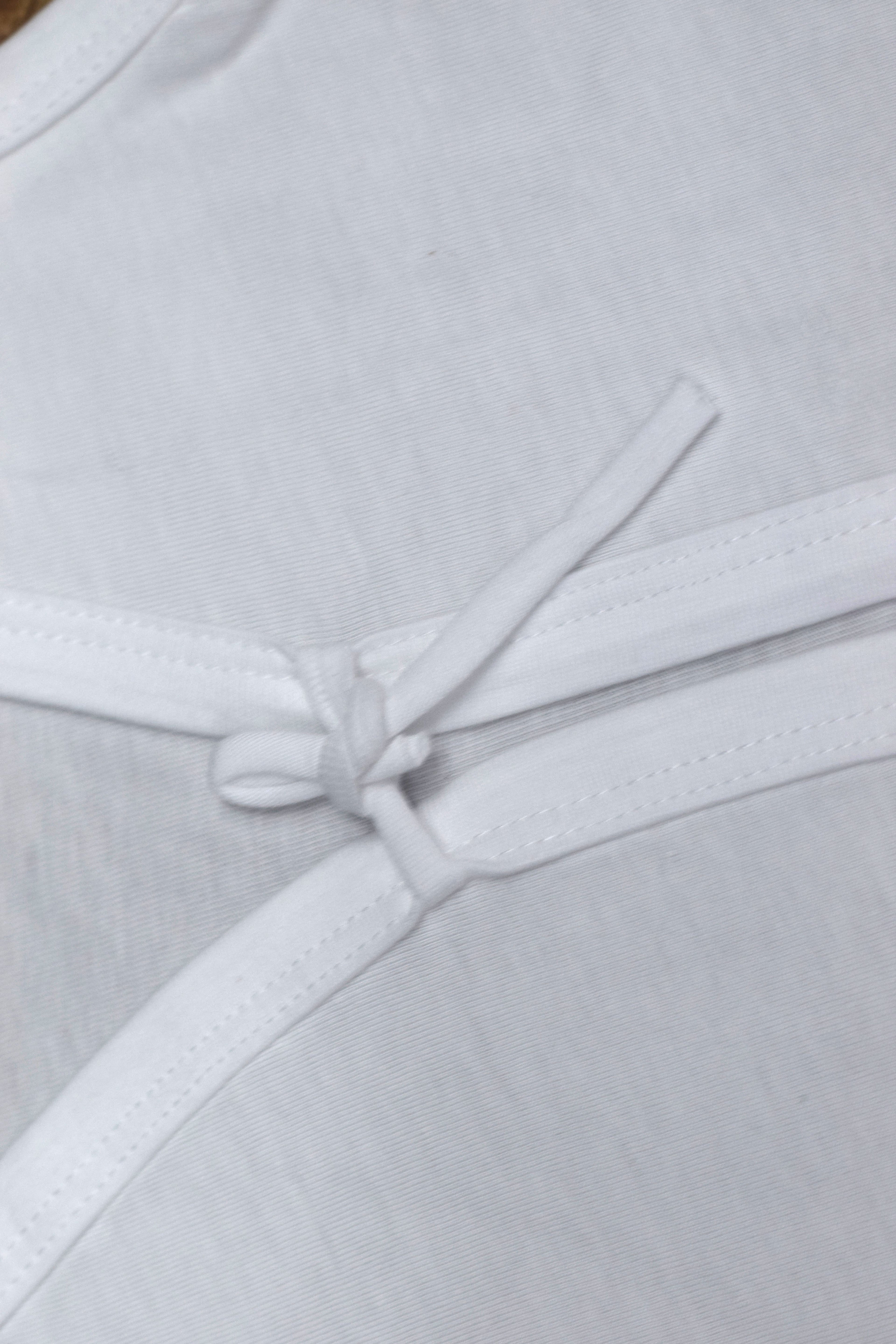 Kettuduppu Baby Vest Set (Pack of 5) – Soft Cotton Newborn Tie-Up Sleeveless