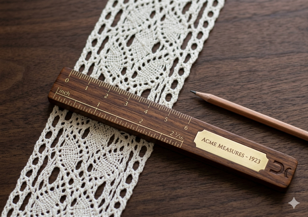 White/Beige Floral Lace Trim - 5 cm Width