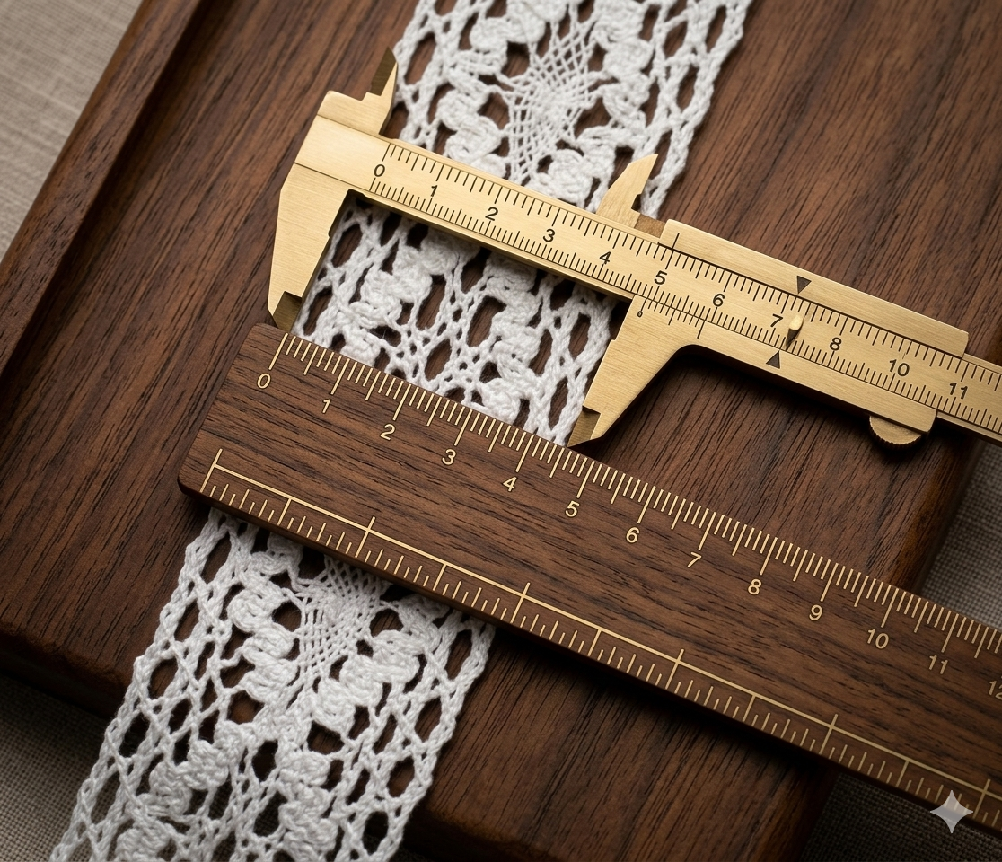 Vintage-Style Floral Cotton Lace Trim – 4.5cm Wide (10m or 20m Bundle)