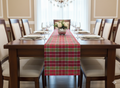 Red & Green Classic Plaid Table Runner – 185 x 35 cm