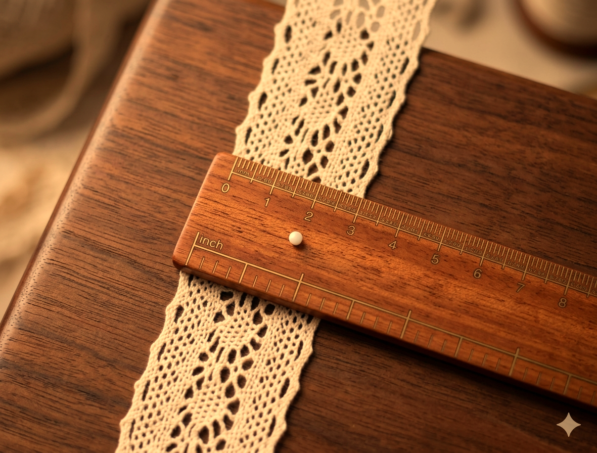 White / Beige Floral Lace Trim - 3cm Width - 10M / 20M Roll