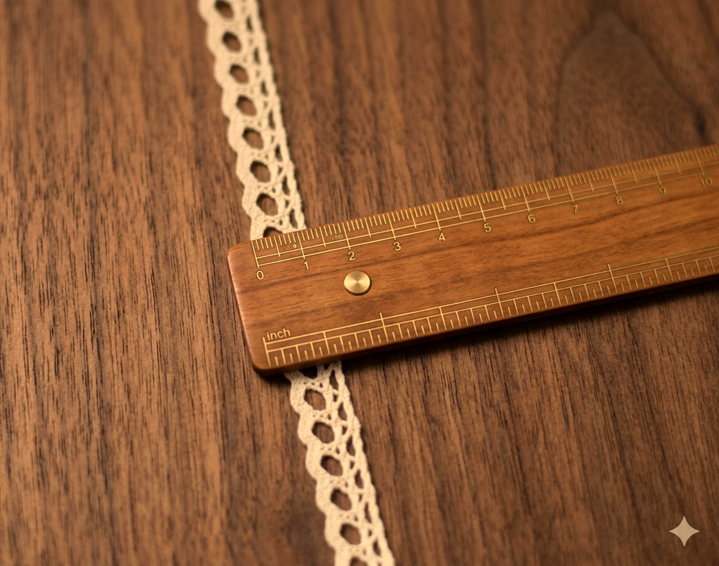 White/Beige Cotton Lace Trim - 1 cm Width - 10M / 20M Roll