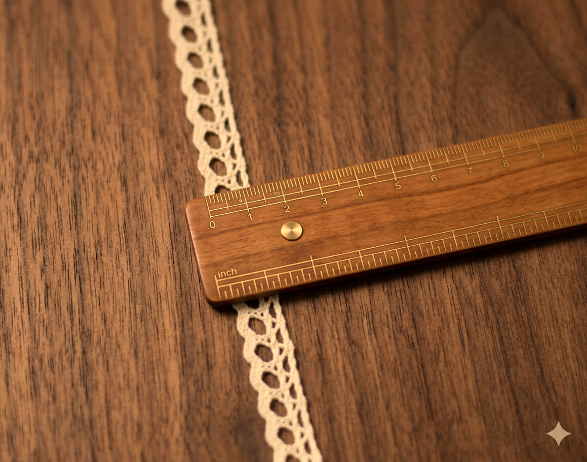 White/Beige Cotton Lace Trim - 1 cm Width - 10M / 20M Roll