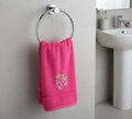 Luxury Turkish Embroidered Hand Towel – Soft Cotton, Floral Design - Main Product Image - Cotton Floral Embroidered - Nushio